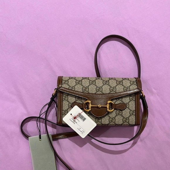 Authentic Brand New Gucci 1955 horsebit mini bag with tags - Picture 2 of 2